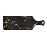 Nicolson Russell Kintsugi Rectangular Serving Board - Black