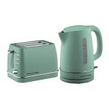 Russell Hobbs Royal Pack Kettle & 2-Slice Toaster Set - Light Teal 