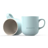Sengetti The Perfect Mug, Set of 2 - Aqua