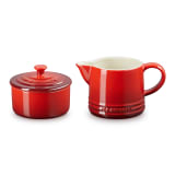 Le Creuset Cream & Sugar Set - Cerise