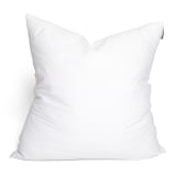 The T Shirt Bed Company The Scatter Cushion with Down Inner, 65cm x 65cm - Scandinavian White