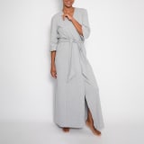 The T Shirt Bed Company The Maxi Gown in Soft Grey - Small 
