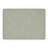 Lind DNA Nupo Rectangular Leather Placemat - Olive Green