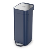 Joseph Joseph Porta Easy Empty Pedal Bin, 40L - Midnight Blue