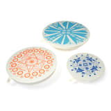 Halo Dish Covers Large Dish & Bowl Covers, Set of 3 - Aloe