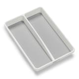 Madesmart Classic Antimicrobial Mini Utensil Tray - White