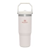 Stanley The IceFlow Flip Straw Vacuum-Insulated Tumbler, 890ml - Rose Quartz