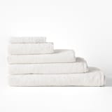 Linen House Nara Bath Mat, 60cm x 80cm - White