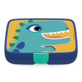 Crunchbox Classic Blue 5-Compartment Lunchbox - Dinosaur
