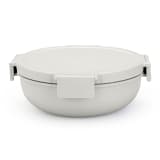 Brabantia Make & Take Salad Bowl, 1.3L - Light Grey