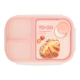 LocknLock To-Go Lunch Box, 980ml - Pale Pink