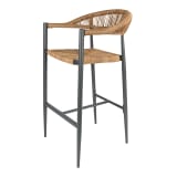 Hertex HAUS Zion Counter Chair - Tawny Bark