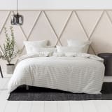 Linen House Charlie Taupe Duvet Cover Set - King 