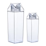 Trendz Of Today Square Clear Carton Bottles - 1L 