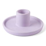 Alkaline Small Candlestick Holder - Lilac