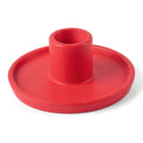 Alkaline Small Candlestick Holder - Red