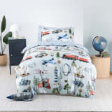 Linen House Kids Transport Tales Duvet Cover Set - Double 