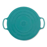 Le Creuset Silicone Trivet Lid Design, 20cm - Turquoise