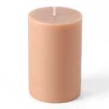 Okra Candle Nude Pillar Candle - Small 