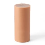 Okra Candle Nude Pillar Candle - Medium 