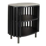 Hertex HAUS Medium Swedish Nightstand - Onyx