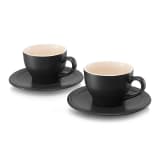 Le Creuset Set of 2 Cappuccino Cups & Saucers