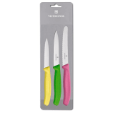 Victorinox Swiss Classic Prism Paring Knife Set, 3-Piece - Yellow 