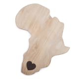 Laid Back Company Africa Cheese Board - Heart 