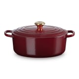 Le Creuset Signature 4.7 Litre Oval Cast Iron Casserole, 29cm - Rhone