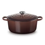 Le Creuset Signature 6.7 Litre Round Cast Iron Casserole, 28cm - Ganache