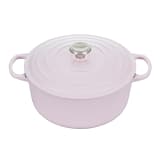 Le Creuset Signature 5.3 Litre Round Cast Iron Casserole, 26cm - Shallot