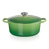 Le Creuset Signature 5.3 Litre Round Cast Iron Casserole, 26cm - Bamboo