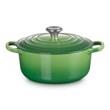 Le Creuset Signature 2.4 Litre Round Cast Iron Casserole, 20cm - Bamboo