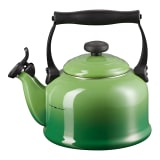 Le Creuset Traditional Whistling Stovetop Kettle, 2.1L - Bamboo