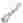 Laura Ashley Stainless Steel Ice Cream Spoon with Ceramic Handle