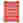 Thread Office Red Block Print Outdoor Area Rug, 270cm x 360cm