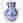Thread Office Indigo Floral Vase, 25cm