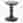 Thread Office Black Wooden Pillar Candle Holder
