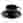 JAN Noir et Noir Cups & Saucers, Set of 4