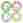 Designers Guild Ikebana Porcelain Dinner Plates, Set of 4