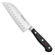Wusthof Classic Santoku Knife with Hollow Edge, 17cm