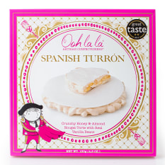 Ooh La La Artisan Confectionery Spanish Turrón Nougat, 130g