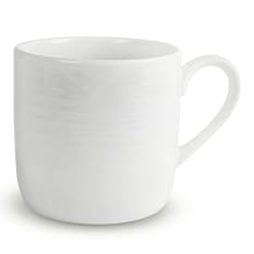 Noritake Arctic White Coffee Mugs, Set of 4