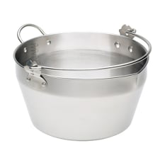 KitchenCraft Stainless Steel Preserving Maslin Pan, 9L