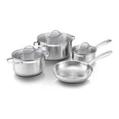 Brabantia Amsterdam Stainless Steel Cookware Set + free glove, 7-Piece