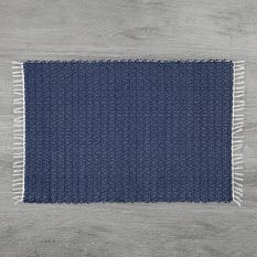 Amelia Jackson Dhurrie Twill Bath Mat, 50cm x 80cm