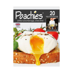 Poachies Non-Stick Egg Poaching Bags, Pack of 20