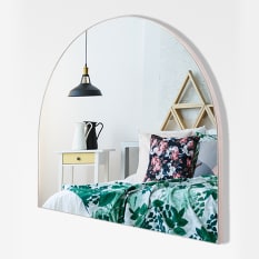 Native Decor Birch Dome Frameless Mirror