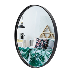 Native Decor Round Deep Frame Mirror