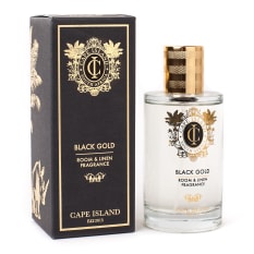 Cape Island Black Gold Room & Linen Fragrance Spray, 100ml